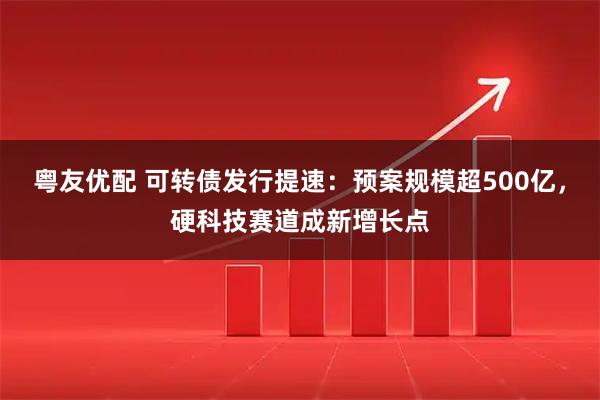 粤友优配 可转债发行提速：预案规模超500亿，硬科技赛道成新增长点