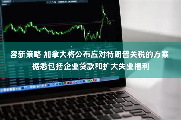容新策略 加拿大将公布应对特朗普关税的方案 据悉包括企业贷款和扩大失业福利